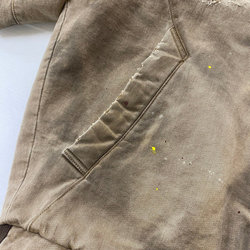 【現状渡し品】【メンズ】 Vuja Dé ヴジャ・デ BECK DESTROYED HOODED BOMBER JACKET ベック ディストロイド フーテッド ボンバージャケット アウター 140-260325-ks-10-tei サイズ：M カラー：ベージュ 万代Net店
