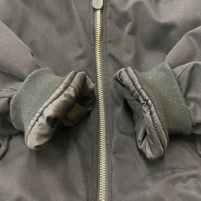 【中古品】【メンズ】 F.M.C.D. エフエムシーディー PADDED BOMBER JACKET デタッチャブルファーフード付き コットン ボンバージャケット アウター 141-260325-ks-03-tei サイズ：S カラー：ブラック 万代Net店