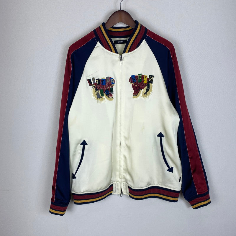【現状渡し品】【メンズ】 Noize Ska Jumper GB0324-JKT02 ノイズ スカ ジャンパー ライトアウター スカジャン 刺繍 142-260325-ks-04-fuzh サイズ：L カラー：Multi 万代Net店