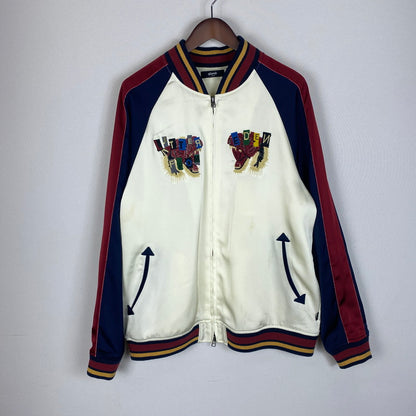 【現状渡し品】【メンズ】 Noize Ska Jumper GB0324-JKT02 ノイズ スカ ジャンパー ライトアウター スカジャン 刺繍 142-260325-ks-04-fuzh サイズ：L カラー：Multi 万代Net店