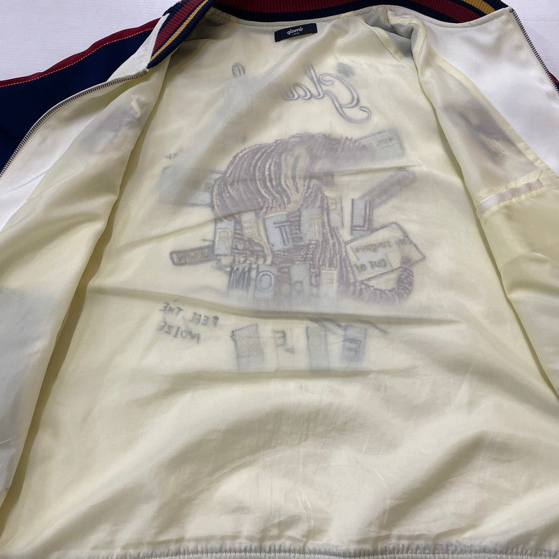 【現状渡し品】【メンズ】 Noize Ska Jumper GB0324-JKT02 ノイズ スカ ジャンパー ライトアウター スカジャン 刺繍 142-260325-ks-04-fuzh サイズ：L カラー：Multi 万代Net店