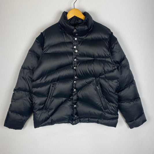 【中古品】【メンズ】 UNDERCOVERISM アンダーカバイズム 21-22AW ASYMETRIC PANLLED PUFFER JACKET U12A4203 アシメトリック パファー ジャケット アウター ダウンジャケット ブルゾン 140-260325-ks-01-tei サイズ：3 カラー：ブラック 万代Net店