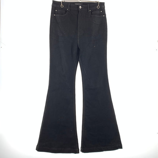 【中古品】【メンズ】 HESNTLS エイチイントルズ FLARED DENIM PANTS フレア デニムパンツ ボトムス ジーンズ 153-260323-ko-04-tei サイズ：L カラー：ブラック 万代Net店