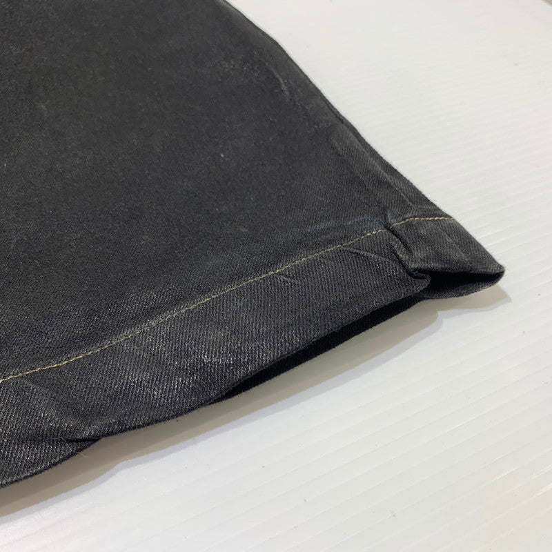 【中古品】【メンズ】 HESNTLS エイチイントルズ FLARED DENIM PANTS フレア デニムパンツ ボトムス ジーンズ 153-260323-ko-04-tei サイズ：L カラー：ブラック 万代Net店