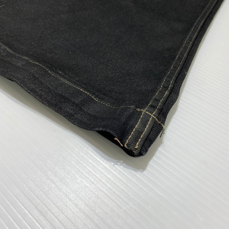 【中古品】【メンズ】 HESNTLS エイチイントルズ FLARED DENIM PANTS フレア デニムパンツ ボトムス ジーンズ 153-260323-ko-04-tei サイズ：L カラー：ブラック 万代Net店