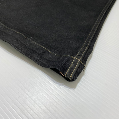 【中古品】【メンズ】 HESNTLS エイチイントルズ FLARED DENIM PANTS フレア デニムパンツ ボトムス ジーンズ 153-260323-ko-04-tei サイズ：L カラー：ブラック 万代Net店