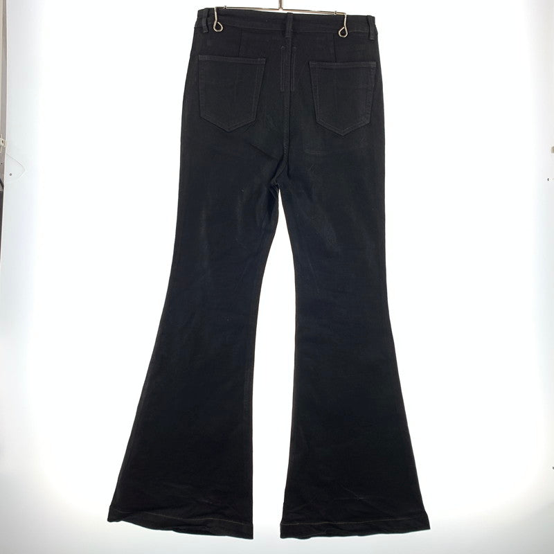 【中古品】【メンズ】 HESNTLS エイチイントルズ FLARED DENIM PANTS フレア デニムパンツ ボトムス ジーンズ 153-260323-ko-04-tei サイズ：L カラー：ブラック 万代Net店