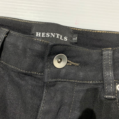 【中古品】【メンズ】 HESNTLS エイチイントルズ FLARED DENIM PANTS フレア デニムパンツ ボトムス ジーンズ 153-260323-ko-04-tei サイズ：L カラー：ブラック 万代Net店