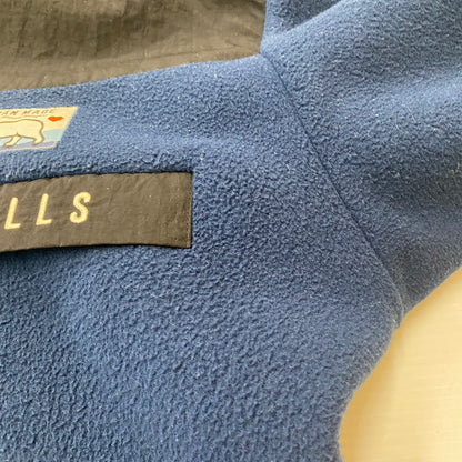 【現状渡し品】【メンズ】 HUMANMADE ヒューマンメイド FLEECE HALFZIP JACKET フリース ハーフジップ ジャケット 142-260325-ks-06-fuz サイズ：XXL カラー：ネイビー 万代Net店