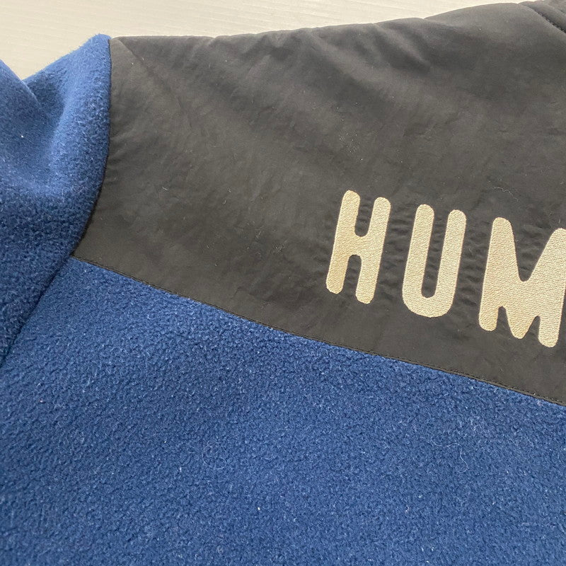 【現状渡し品】【メンズ】 HUMANMADE ヒューマンメイド FLEECE HALFZIP JACKET フリース ハーフジップ ジャケット 142-260325-ks-06-fuz サイズ：XXL カラー：ネイビー 万代Net店