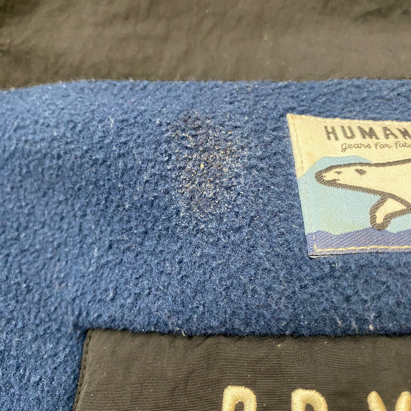 【現状渡し品】【メンズ】 HUMANMADE ヒューマンメイド FLEECE HALFZIP JACKET フリース ハーフジップ ジャケット 142-260325-ks-06-fuz サイズ：XXL カラー：ネイビー 万代Net店