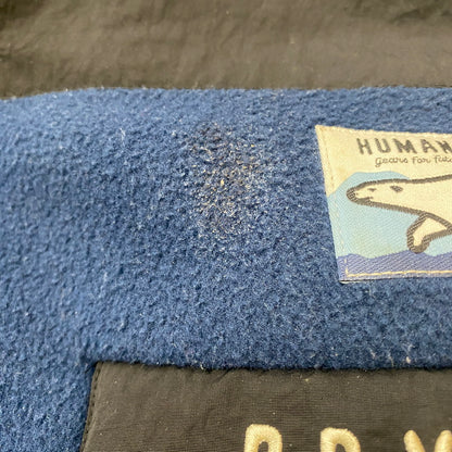 【現状渡し品】【メンズ】 HUMANMADE ヒューマンメイド FLEECE HALFZIP JACKET フリース ハーフジップ ジャケット 142-260325-ks-06-fuz サイズ：XXL カラー：ネイビー 万代Net店