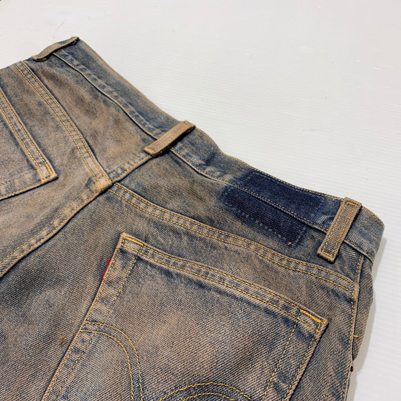 【中古品】【メンズ】 INNOCENCE イノセンス OVER DESTROY DENIM PANTS INODDM01 オーバー デストロイ デニムパンツ ボトムス ジーンズ ダメージ加工 153-260323-ko-05-tei サイズ：33 カラー：インディゴ 万代Net店