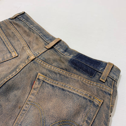 【中古品】【メンズ】 INNOCENCE イノセンス OVER DESTROY DENIM PANTS INODDM01 オーバー デストロイ デニムパンツ ボトムス ジーンズ ダメージ加工 153-260323-ko-05-tei サイズ：33 カラー：インディゴ 万代Net店