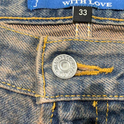 【中古品】【メンズ】 INNOCENCE イノセンス OVER DESTROY DENIM PANTS INODDM01 オーバー デストロイ デニムパンツ ボトムス ジーンズ ダメージ加工 153-260323-ko-05-tei サイズ：33 カラー：インディゴ 万代Net店