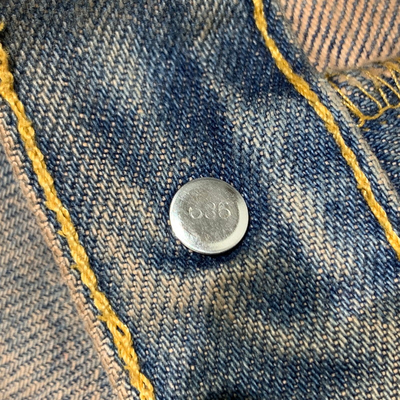 【中古品】【メンズ】 INNOCENCE イノセンス OVER DESTROY DENIM PANTS INODDM01 オーバー デストロイ デニムパンツ ボトムス ジーンズ ダメージ加工 153-260323-ko-05-tei サイズ：33 カラー：インディゴ 万代Net店