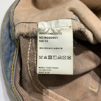 【中古品】【メンズ】 INNOCENCE イノセンス OVER DESTROY DENIM PANTS INODDM01 オーバー デストロイ デニムパンツ ボトムス ジーンズ ダメージ加工 153-260323-ko-05-tei サイズ：33 カラー：インディゴ 万代Net店
