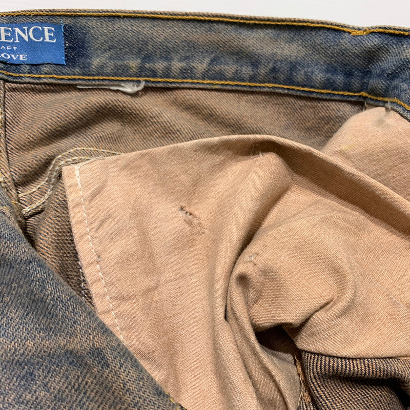 【中古品】【メンズ】 INNOCENCE イノセンス OVER DESTROY DENIM PANTS INODDM01 オーバー デストロイ デニムパンツ ボトムス ジーンズ ダメージ加工 153-260323-ko-05-tei サイズ：33 カラー：インディゴ 万代Net店