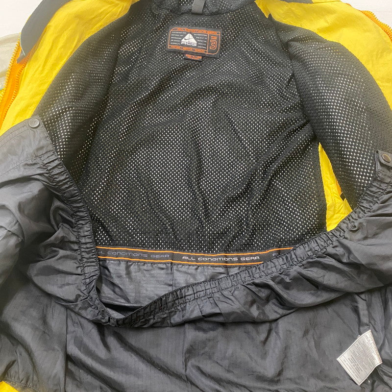 【現状渡し品】【メンズ】 NIKE ACG ナイキ エーシージー 90's STORM FIT PARKA 90年代 ストーム フィット パーカ アウター 148-260327-ks-15-tei サイズ：S カラー：イエロー 万代Net店