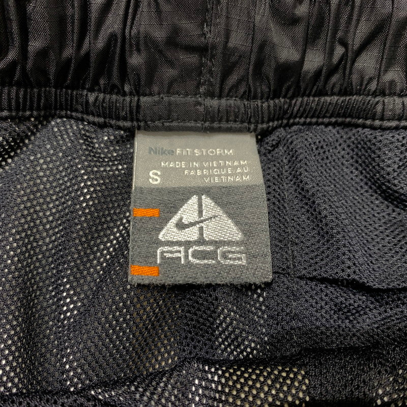【中古品】【メンズ】 NIKE ACG ナイキ エーシージー 00's STORMM-FIT NYLON PANTS 2000年代 ストームフィット ナイロンパンツ ボトムス イージーパンツ 159-260323-ko-22-tei サイズ：S カラー：ブラック 万代Net店
