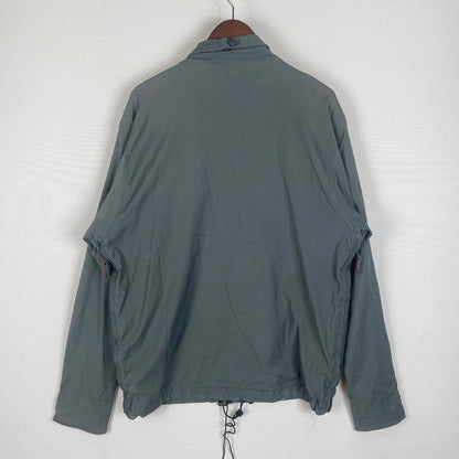【現状渡し品】【メンズ】 ELECTRIC COTTAGE エレクトリックコテージ × BURTON ANALOG バートン アナログ 別注 コラボ 01's Q JACKET キュー ジャケット ライトアウター 140-260327-ks-12-tei サイズ：L/※袖ロゴ消えあり カラー：グレー 万代Net店