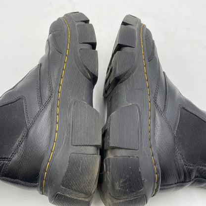 【中古品】【メンズ】 Dr.Martens ドクターマーチン DMXL ZIP CHELSEA LEATHER BOOTS 41070001 DMXL ジップアップ チェルシー レザー ブーツ 靴 シューズ 164-260415-yo-15-tei サイズ：UK8 カラー：ブラック 万代Net店