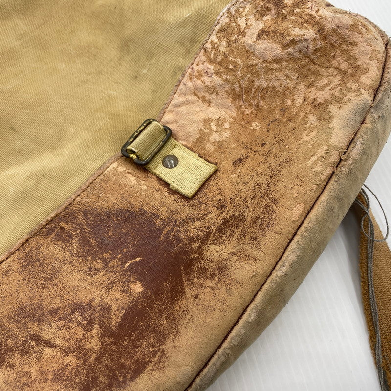 【現状渡し品】【メンズ】 US.ARMY アメリカ軍 MUSSETTE BAG ミュゼットバッグ カバン ミリタリー 188-261028-yo-02-teih カラー：ベージュ 万代Net店