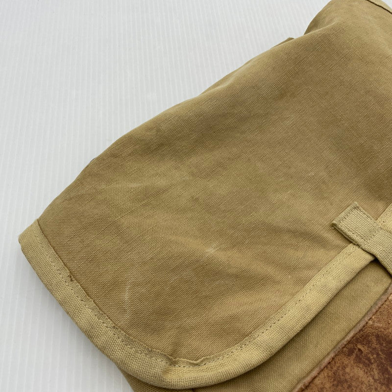 【現状渡し品】【メンズ】 US.ARMY アメリカ軍 MUSSETTE BAG ミュゼットバッグ カバン ミリタリー 188-261028-yo-02-teih カラー：ベージュ 万代Net店