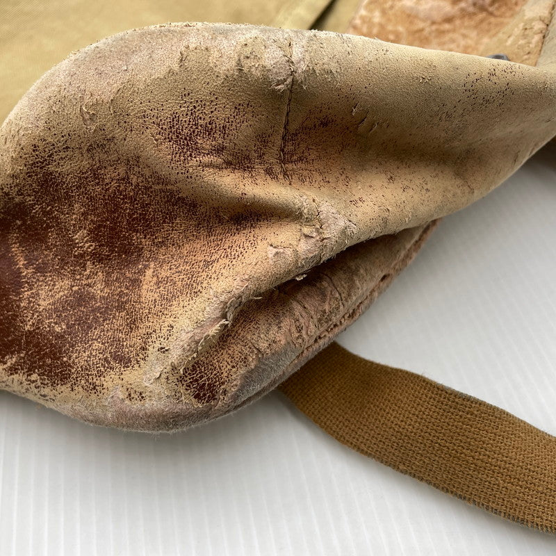 【現状渡し品】【メンズ】 US.ARMY アメリカ軍 MUSSETTE BAG ミュゼットバッグ カバン ミリタリー 188-261028-yo-02-teih カラー：ベージュ 万代Net店