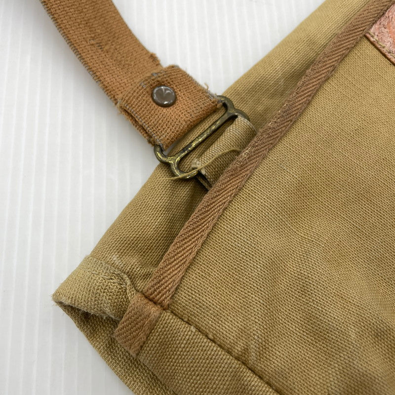 【現状渡し品】【メンズ】 US.ARMY アメリカ軍 MUSSETTE BAG ミュゼットバッグ カバン ミリタリー 188-261028-yo-02-teih カラー：ベージュ 万代Net店