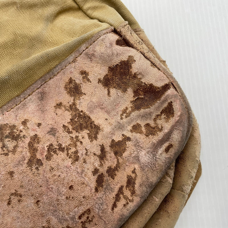 【現状渡し品】【メンズ】 US.ARMY アメリカ軍 MUSSETTE BAG ミュゼットバッグ カバン ミリタリー 188-261028-yo-02-teih カラー：ベージュ 万代Net店