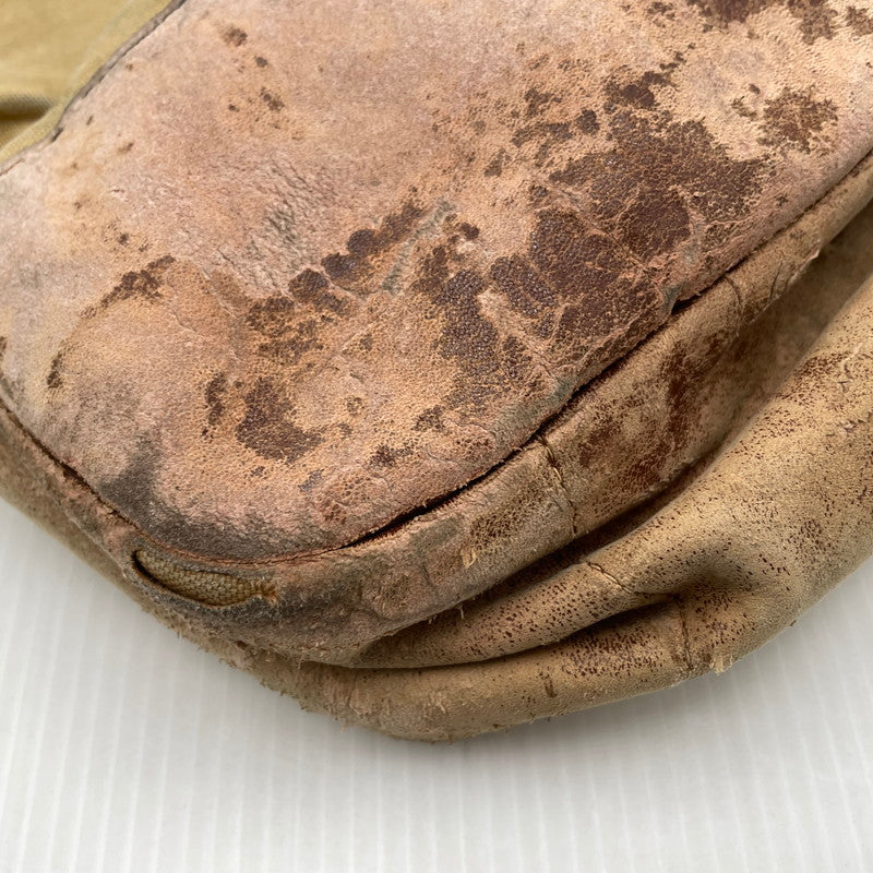 【現状渡し品】【メンズ】 US.ARMY アメリカ軍 MUSSETTE BAG ミュゼットバッグ カバン ミリタリー 188-261028-yo-02-teih カラー：ベージュ 万代Net店