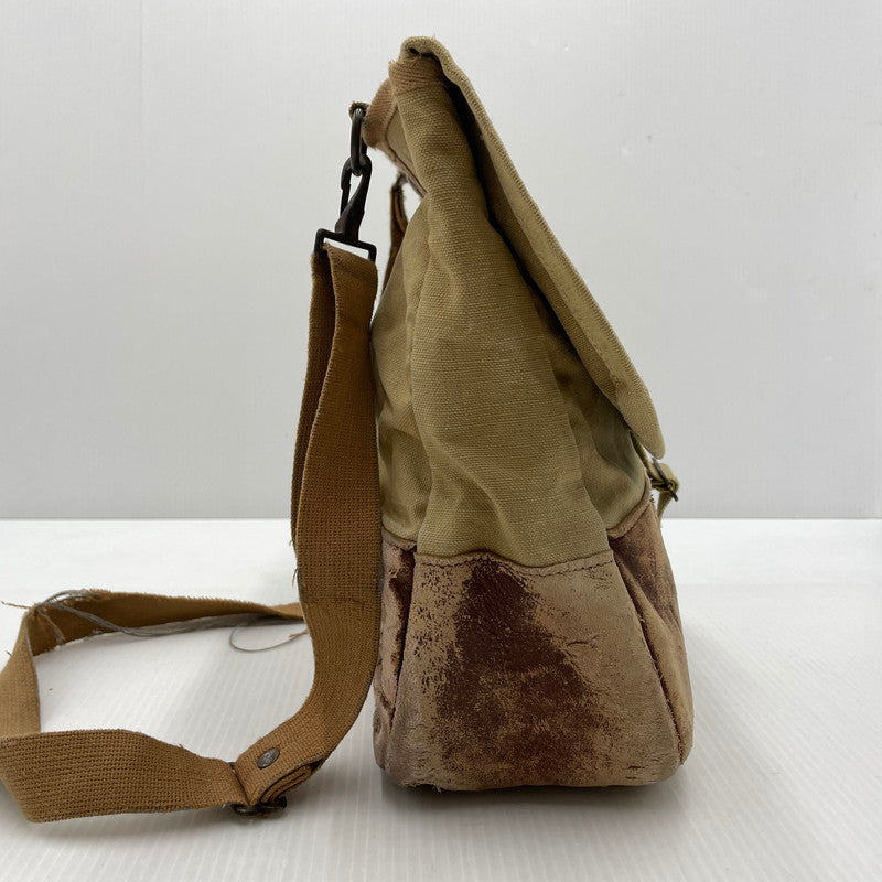 【現状渡し品】【メンズ】 US.ARMY アメリカ軍 MUSSETTE BAG ミュゼットバッグ カバン ミリタリー 188-261028-yo-02-teih カラー：ベージュ 万代Net店