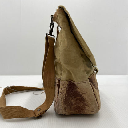 【現状渡し品】【メンズ】 US.ARMY アメリカ軍 MUSSETTE BAG ミュゼットバッグ カバン ミリタリー 188-261028-yo-02-teih カラー：ベージュ 万代Net店