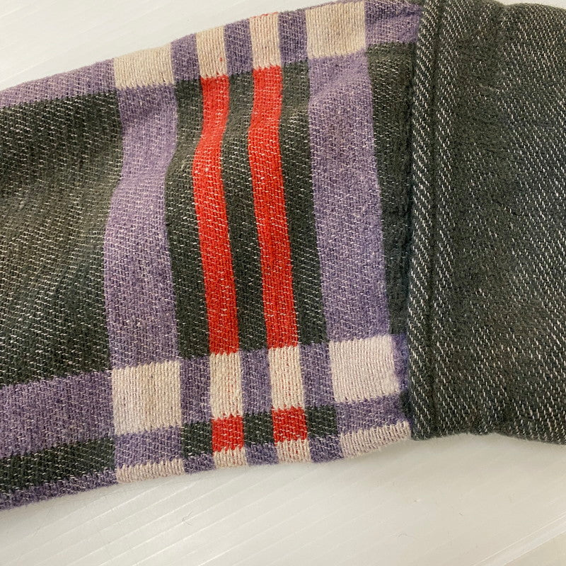 【ジャンク品】【メンズ】 Beacon ビーコン FLANNEL CHECK GOWN フランネル チェック ガウン ライトアウター 145-260401-ks-18-tei サイズ：表記サイズ無し 万代Net店