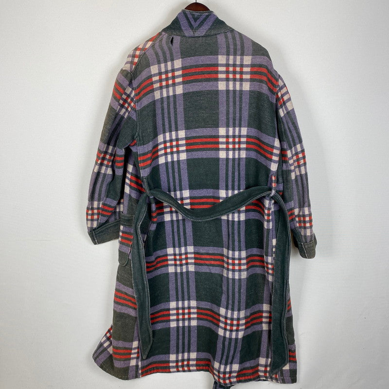 【ジャンク品】【メンズ】 Beacon ビーコン FLANNEL CHECK GOWN フランネル チェック ガウン ライトアウター 145-260401-ks-18-tei サイズ：表記サイズ無し 万代Net店