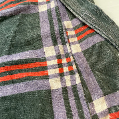 【ジャンク品】【メンズ】 Beacon ビーコン FLANNEL CHECK GOWN フランネル チェック ガウン ライトアウター 145-260401-ks-18-tei サイズ：表記サイズ無し 万代Net店