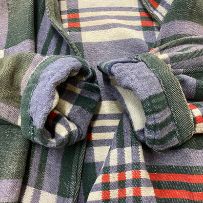 【ジャンク品】【メンズ】 Beacon ビーコン FLANNEL CHECK GOWN フランネル チェック ガウン ライトアウター 145-260401-ks-18-tei サイズ：表記サイズ無し 万代Net店