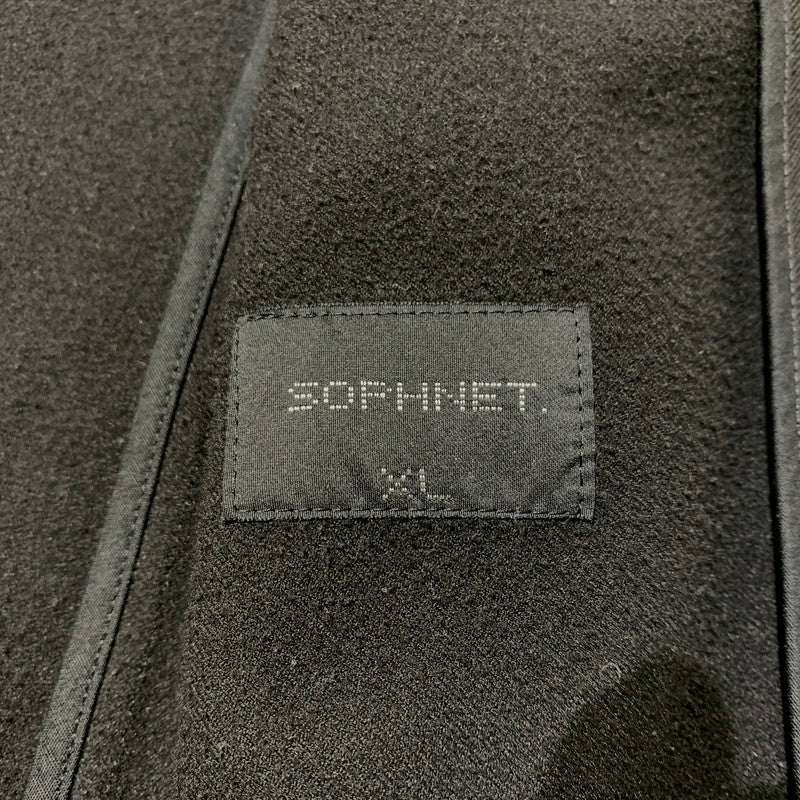【中古品】【メンズ】 SOPHNET. ソフネット MONALUCE 2BUTTON JACKET SOPH-242025 モナルーチェ ツーボタンジャケット ライトアウター テーラードジャケット 142-260330-ko-20-tei サイズ：XL カラー：ブラック 万代Net店
