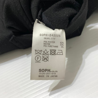 【中古品】【メンズ】 SOPHNET. ソフネット MONALUCE 2BUTTON JACKET SOPH-242025 モナルーチェ ツーボタンジャケット ライトアウター テーラードジャケット 142-260330-ko-20-tei サイズ：XL カラー：ブラック 万代Net店