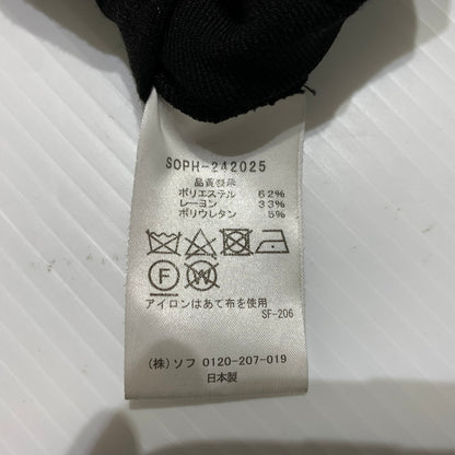 【中古品】【メンズ】 SOPHNET. ソフネット MONALUCE 2BUTTON JACKET SOPH-242025 モナルーチェ ツーボタンジャケット ライトアウター テーラードジャケット 142-260330-ko-20-tei サイズ：XL カラー：ブラック 万代Net店