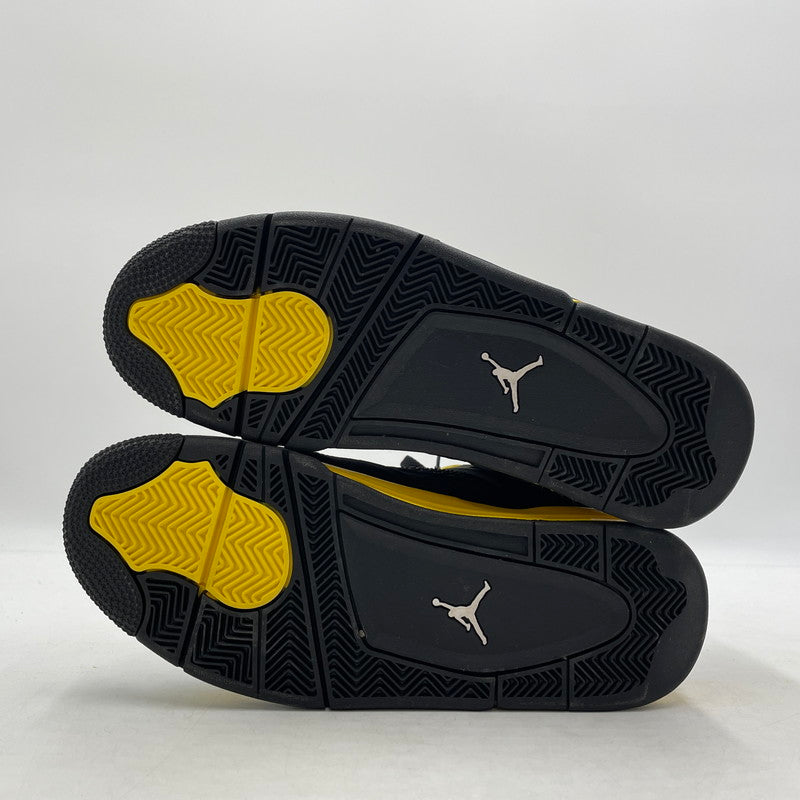 【中古品】【メンズ】 NIKE ナイキ AIR JORDAN 4 RETRO "THUNDER" DH6927-017 エアジョーダン4 レトロ サンダー スニーカー 靴 シューズ 160-260420-yo-09-tei サイズ：28cm カラー：ブラック 万代Net店