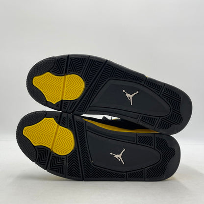 【中古品】【メンズ】 NIKE ナイキ AIR JORDAN 4 RETRO "THUNDER" DH6927-017 エアジョーダン4 レトロ サンダー スニーカー 靴 シューズ 160-260420-yo-09-tei サイズ：28cm カラー：ブラック 万代Net店