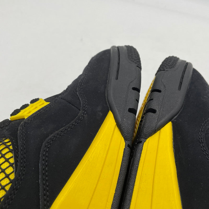 【中古品】【メンズ】 NIKE ナイキ AIR JORDAN 4 RETRO "THUNDER" DH6927-017 エアジョーダン4 レトロ サンダー スニーカー 靴 シューズ 160-260420-yo-09-tei サイズ：28cm カラー：ブラック 万代Net店