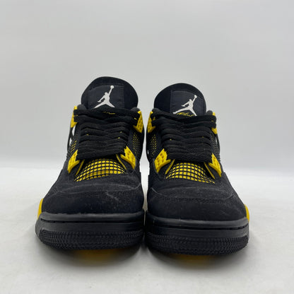 【中古品】【メンズ】 NIKE ナイキ AIR JORDAN 4 RETRO "THUNDER" DH6927-017 エアジョーダン4 レトロ サンダー スニーカー 靴 シューズ 160-260420-yo-09-tei サイズ：28cm カラー：ブラック 万代Net店