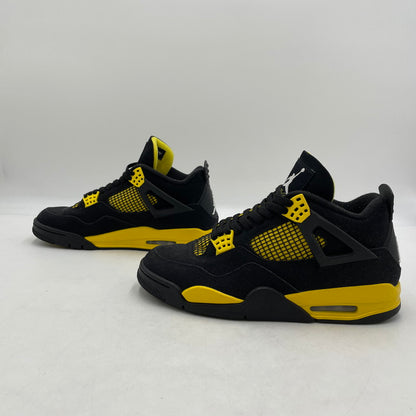 【中古品】【メンズ】 NIKE ナイキ AIR JORDAN 4 RETRO "THUNDER" DH6927-017 エアジョーダン4 レトロ サンダー スニーカー 靴 シューズ 160-260420-yo-09-tei サイズ：28cm カラー：ブラック 万代Net店