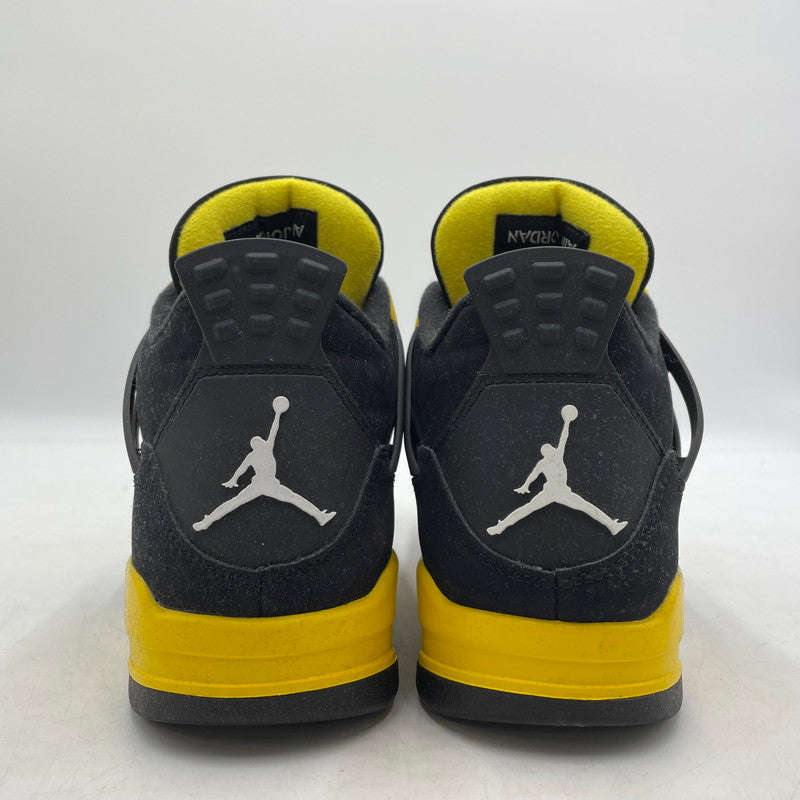【中古品】【メンズ】 NIKE ナイキ AIR JORDAN 4 RETRO "THUNDER" DH6927-017 エアジョーダン4 レトロ サンダー スニーカー 靴 シューズ 160-260420-yo-09-tei サイズ：28cm カラー：ブラック 万代Net店
