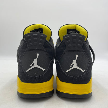 【中古品】【メンズ】 NIKE ナイキ AIR JORDAN 4 RETRO "THUNDER" DH6927-017 エアジョーダン4 レトロ サンダー スニーカー 靴 シューズ 160-260420-yo-09-tei サイズ：28cm カラー：ブラック 万代Net店