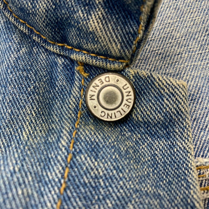 【中古品】【メンズ】 BAGARCH バガーチ BGHB バガーチ CRASH DAMAGE DENIM JACKET MADE IN KOREA クラッシュダメージ デニムジャケット アウター Gジャン 韓国製 142-261019-ss-10-teih サイズ：L カラー：インディゴ 万代Net店