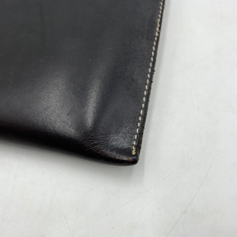 【現状渡し品】【メンズ】 HTC BLACK エイチティーシーブラック FLOWER DOCUMENT CASE DCFLR-BRS フラワードキュメントケース カバン 188-260404-ko-04-tei カラー：ブラウン系 万代Net店